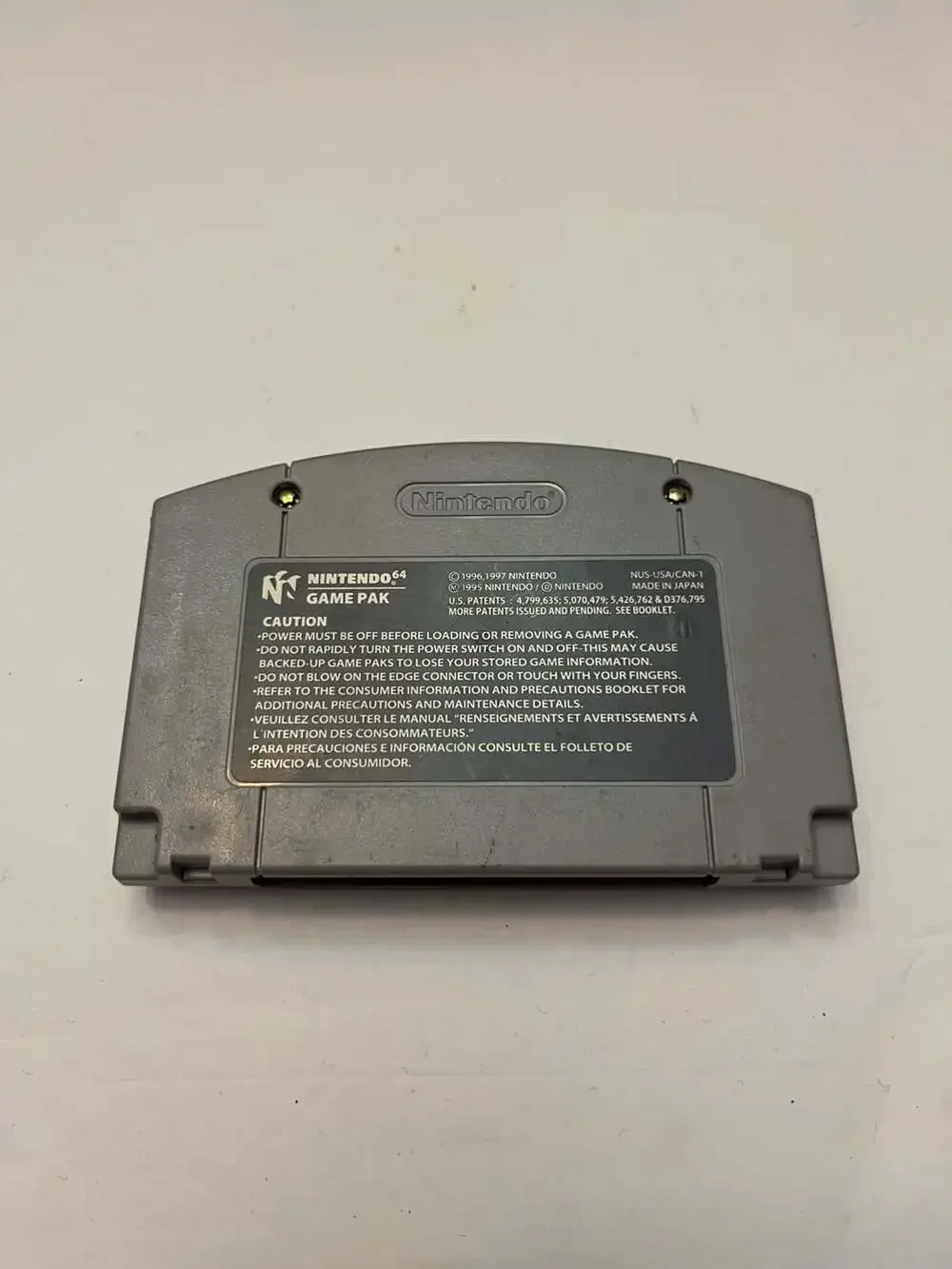 Off Road Challenge Nintendo 64 Game Cartridge